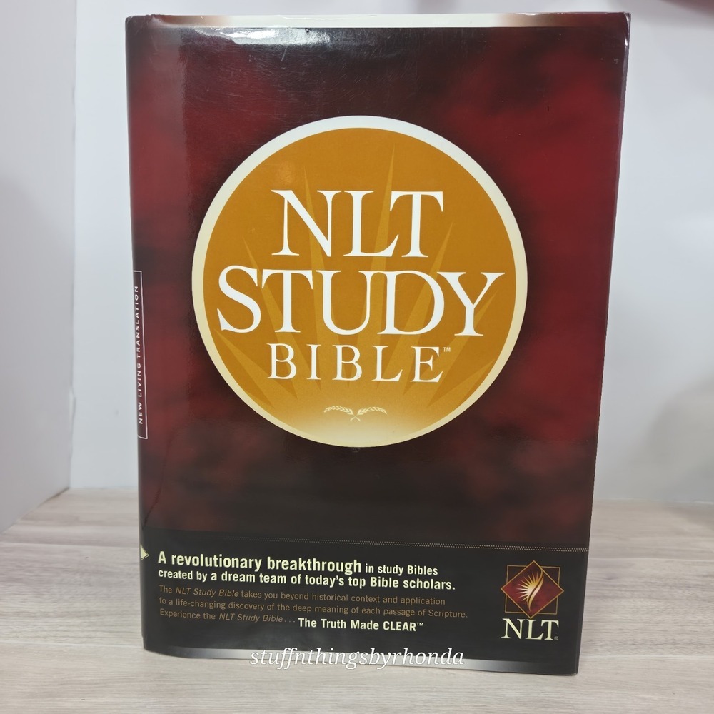 2008‎ NLT Hardcover Study Bible by Tyndale House Publishers Staff